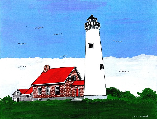 lighthouses painting