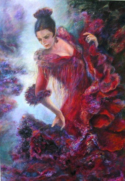 Flamenco dancer FL1