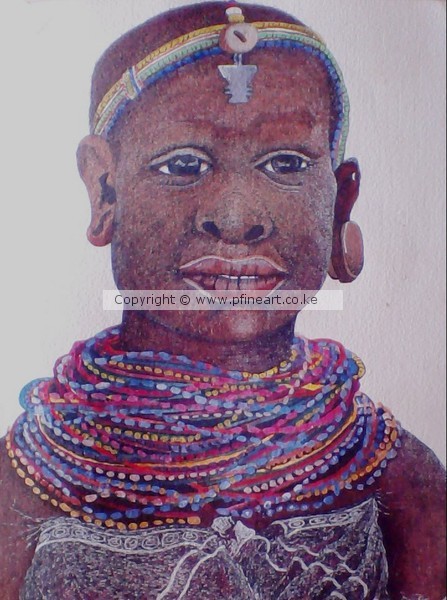 A Samburu girl