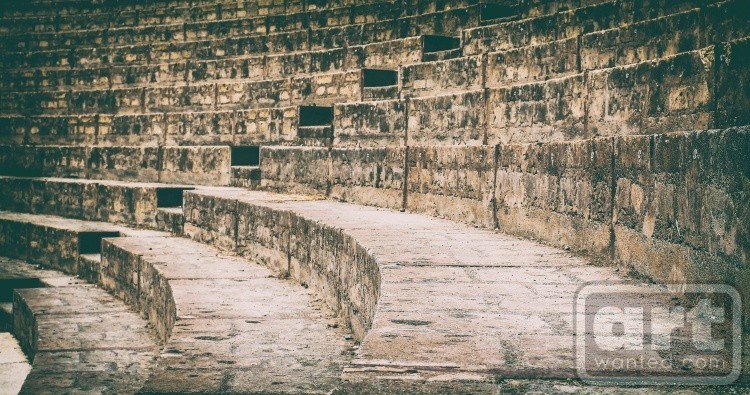 Pompei Amphitheatre Stairs