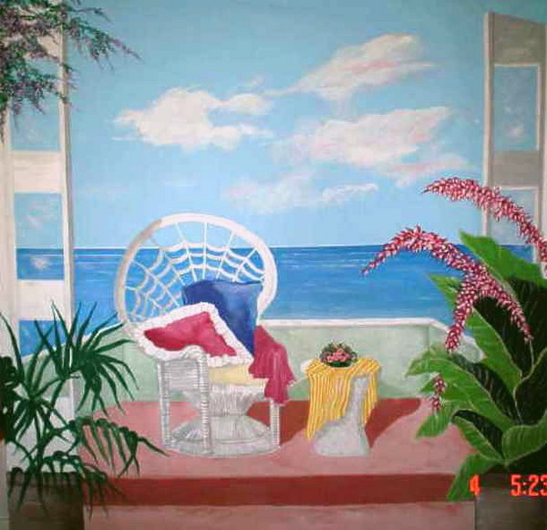 Part one of Wall Mural