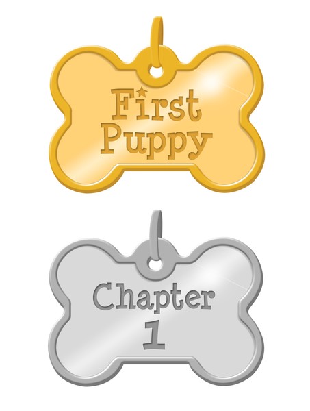 First Puppy Cover and Interior Name Tags