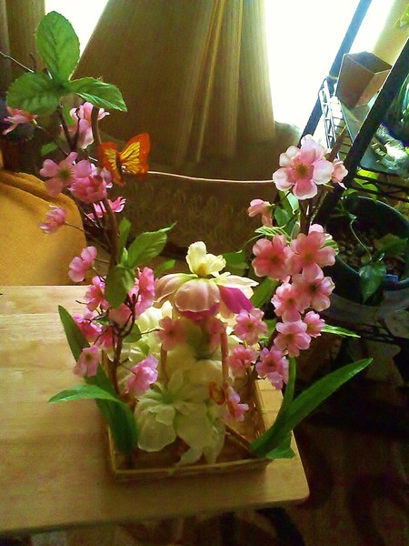 Flower Doll Basket