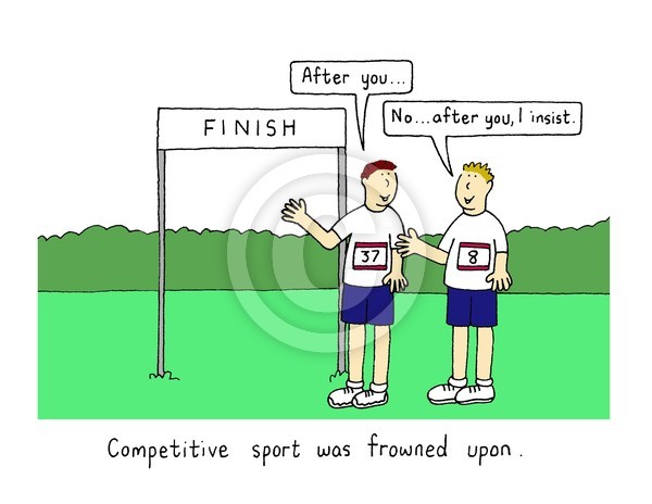 Competitive sport.