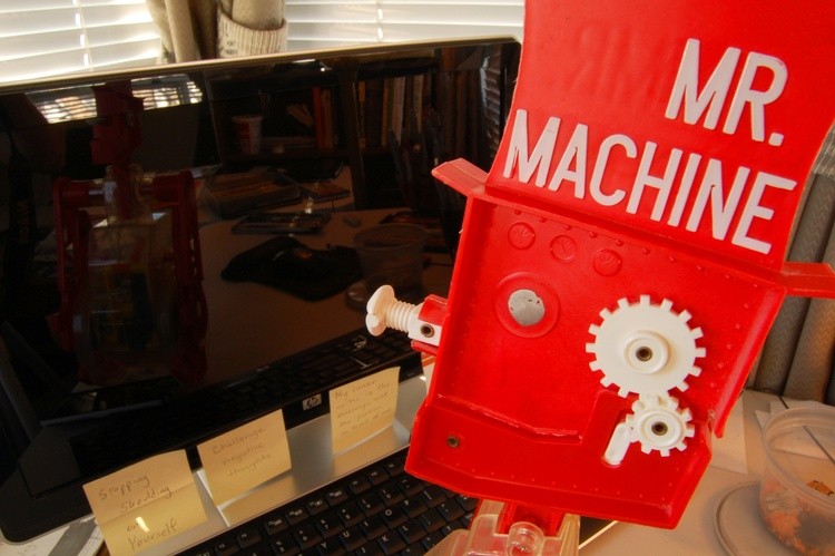 Mr Machine at the Machine (1)