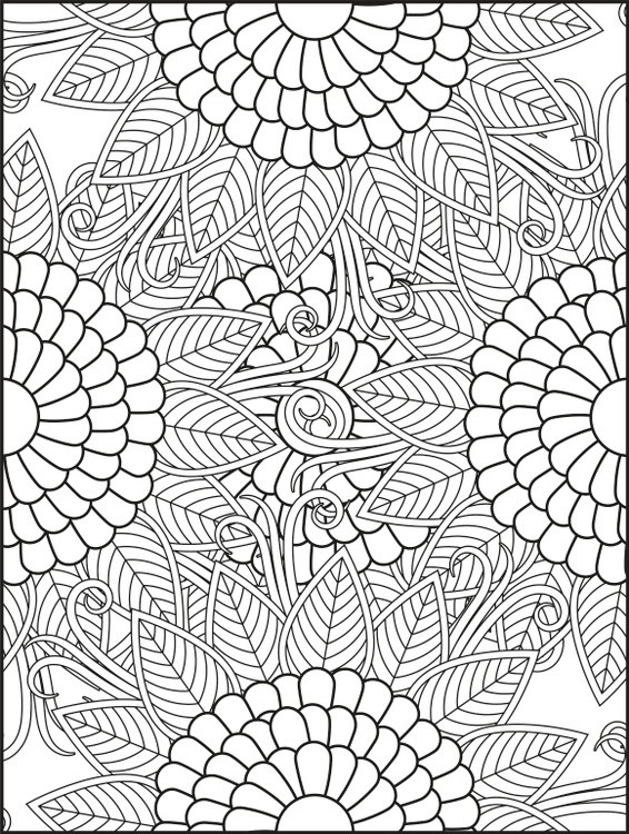 Abstract Coloring Pages 10
