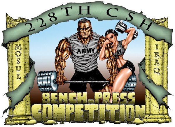 228th CSH Bench-Press Competition