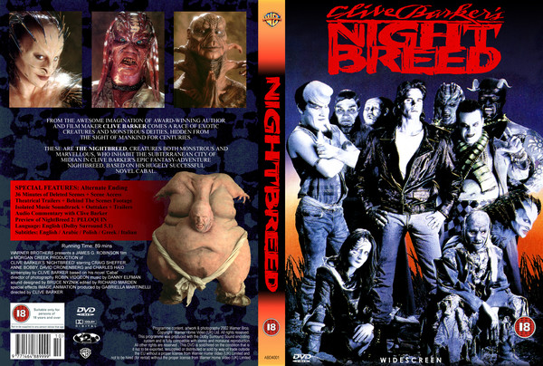 Nightbreed dvd cover