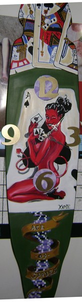 Ace of spades clock