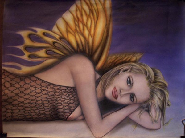fishnet fairy