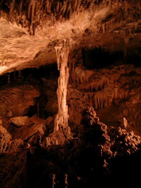 Cave with Stalactites & Stalagmites