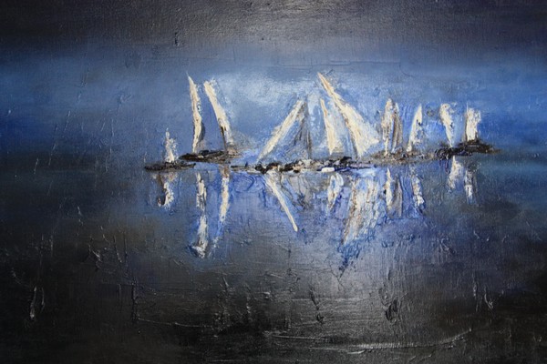 Sailing race (70x50)