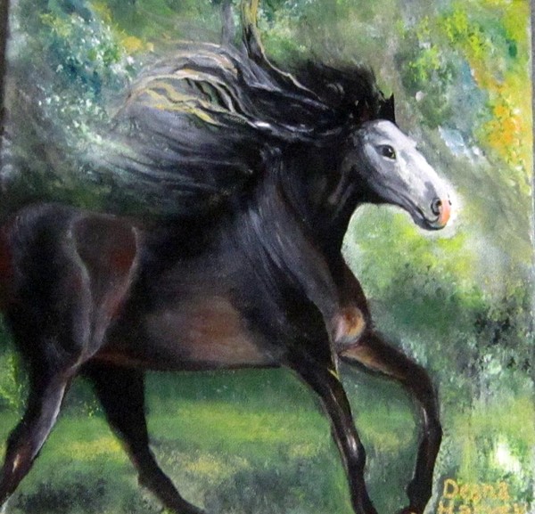 White Spirit Horse