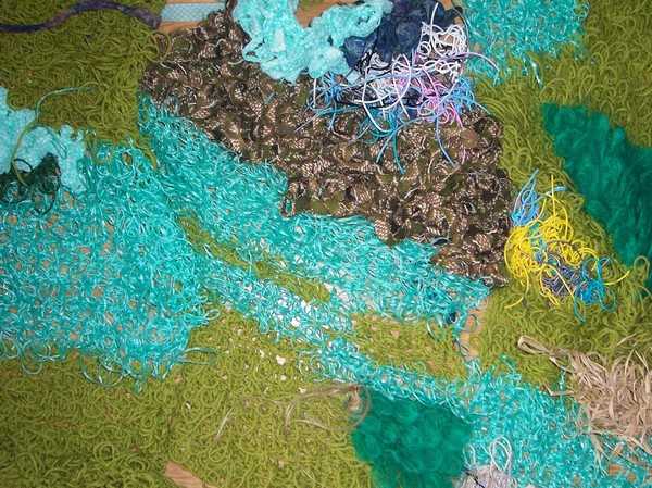 The crochet lawn (part of exhibiting world's...)