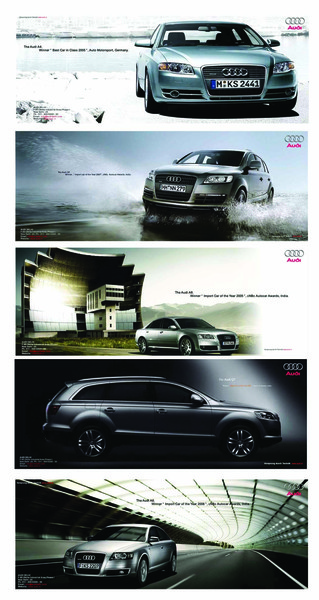 Flexboard Designs for Event - Client AUDI 