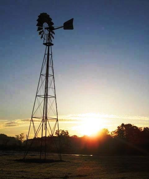 Sirna's Windmill at Sunrise