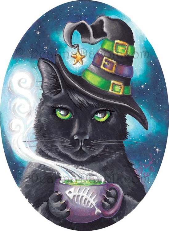 Georgette, The Witch Cat
