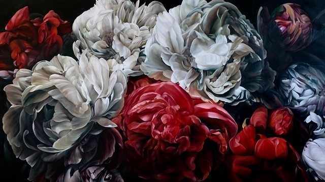 Marcella Kaspar_Its Not All Black and White_Colour My World_122cmx214cm_oil on linen_2020_AVAILABLE