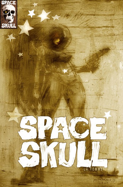 SPACE SKULL La femme Cover A