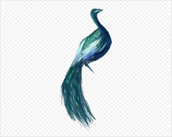 CrowdPainting.com - Peacock