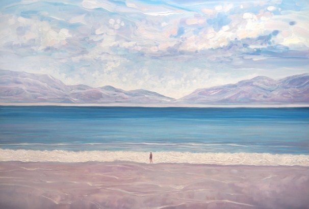 Escape to the Blue Sea oil seascape painting