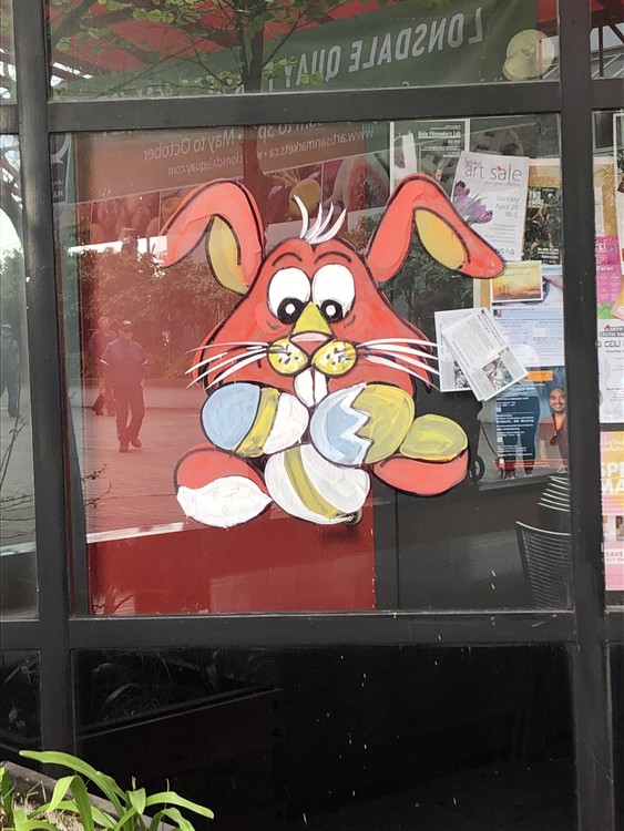 Easter Window Display