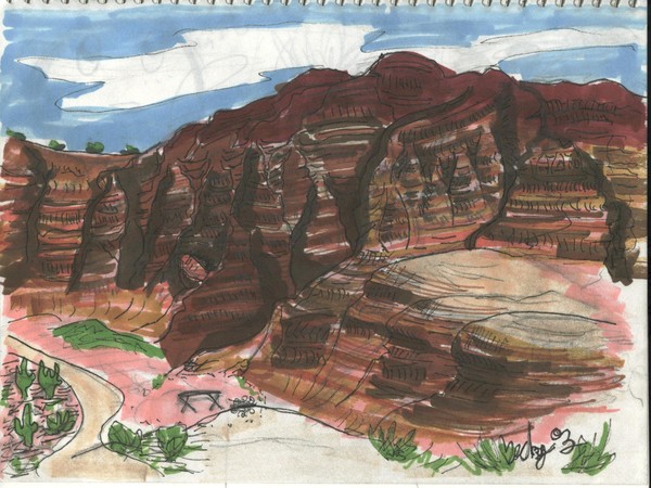 red rock canyon - california
