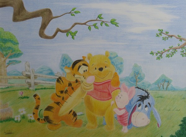 pooh and friends