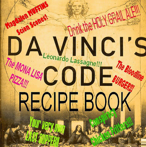 The DA VINCI CODE RECIPE BOOK