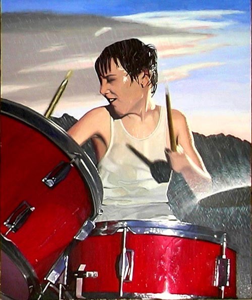 Drumming in the Rain