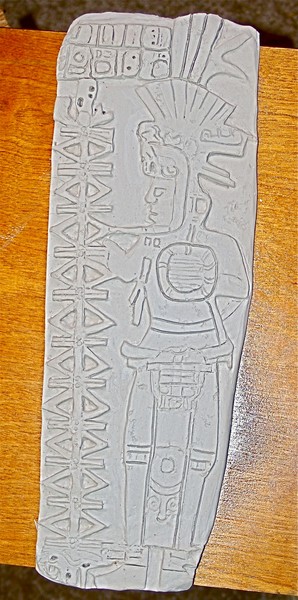 Mayan Clay Relief