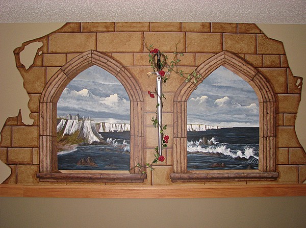 Castle Windows Mural