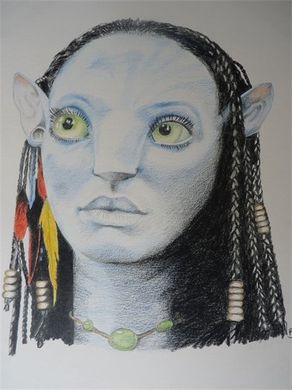 Avatar pencil portrait