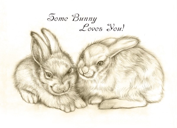 Some Bunny Loves You (Print/Poster)