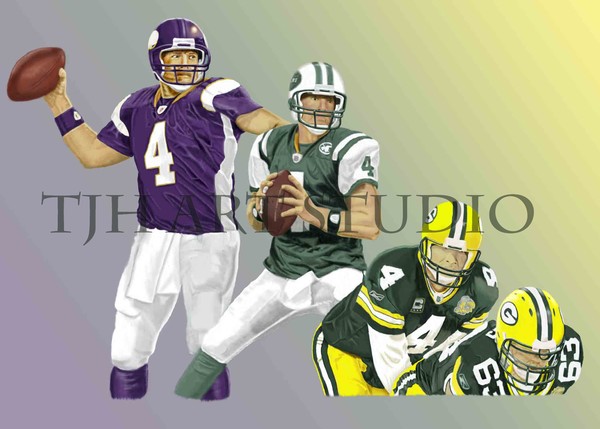 Bret Favre Three in one Player