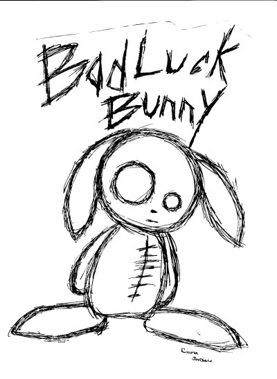 bad luck bunny logo