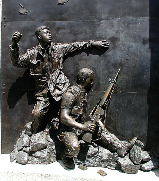 Vietnam Memorial Statues