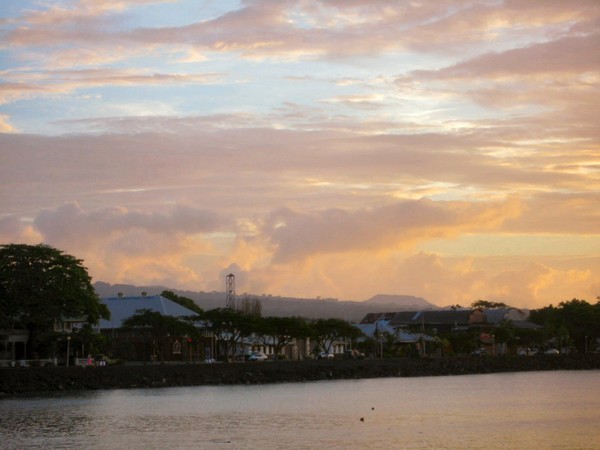 Sunset Clouds over Apia