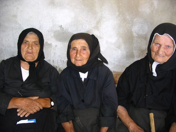Greek Village Women in Chios