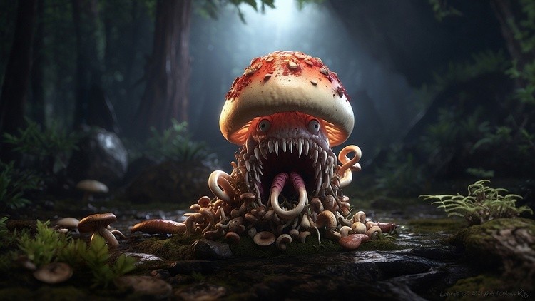 Scary Mushroom