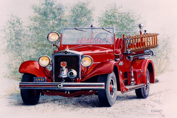 1937 American La France Fire Engine
