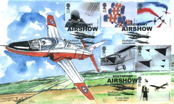 Great Britain RAF Hawk Trainer First Day Cover