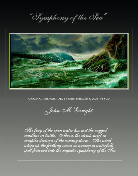 Symphony of the Sea Painting by Enright