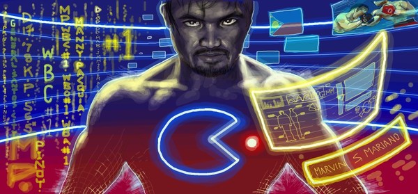 Manny 'Pac-Man' Pacquiao Immortalized