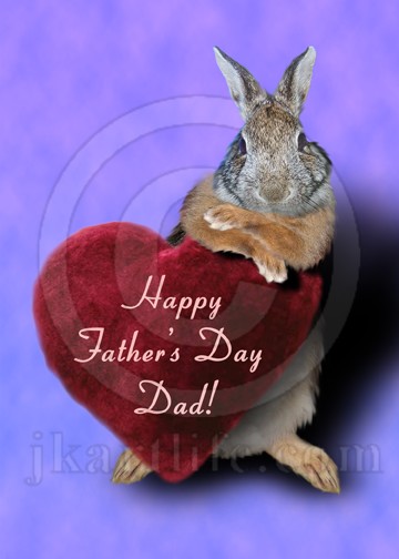 Father's Day Dad Bunny Rabbit 919140