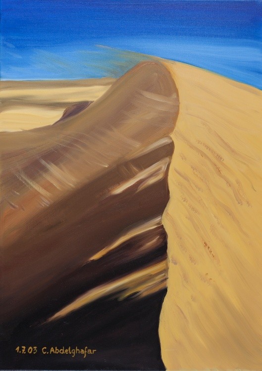 Dune of sand