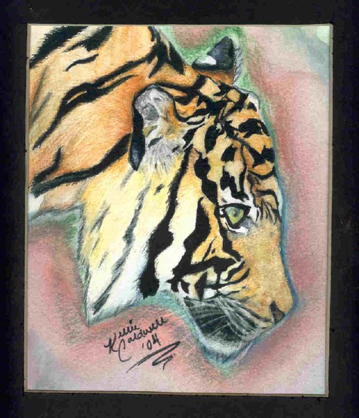 Watercolor Tiger