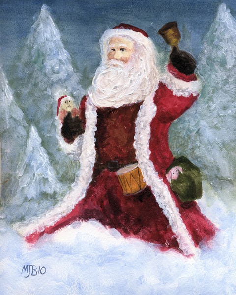 Woodlands Santa