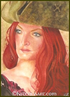 Pirate Queen-ACEO