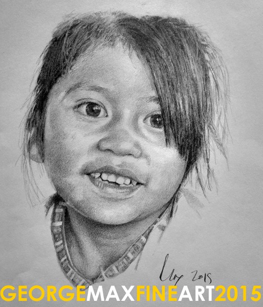 Guatemalan Indigenous Little Girl
